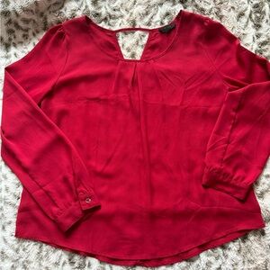 Mine Brand Blouse in Deep Red